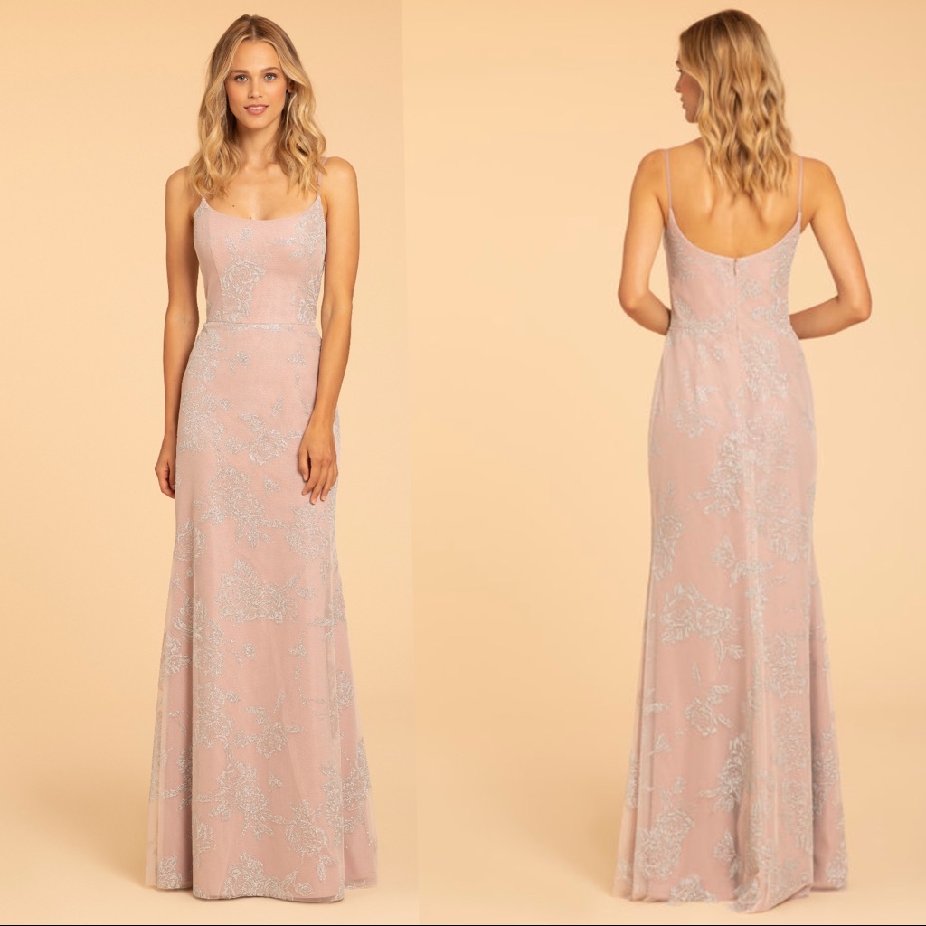 Hayley Paige Occasions Bridesmaid Gown Dusty Rose